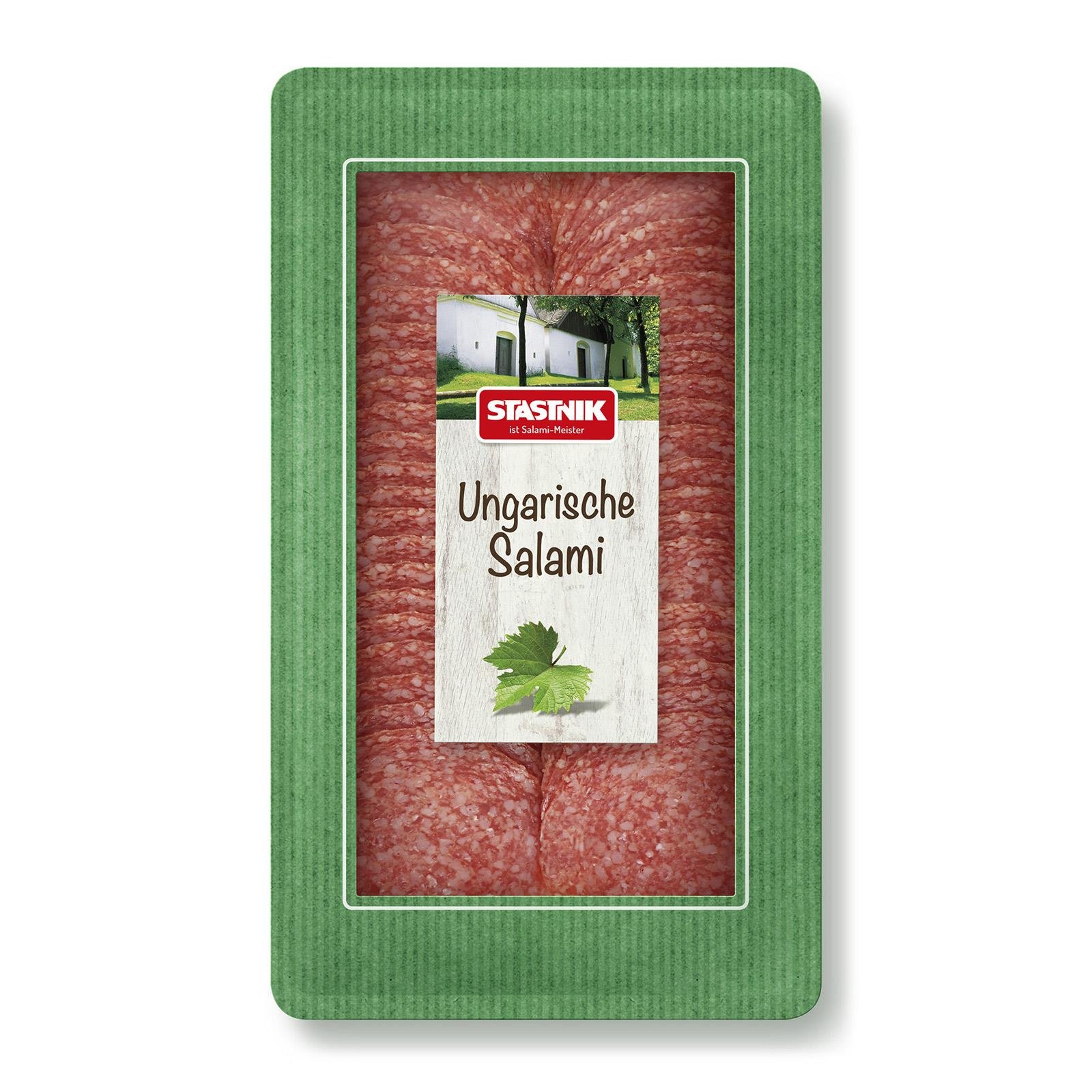 Stastnik Ungarische Salami Geschnitten